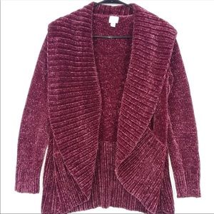 Chenille Cardigan